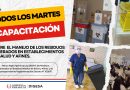 Todos los Martes se realiza la Capacitación sobre el manejo de los Residuos Generados en Establecimientos de Salud y Afines.
