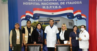 En el Hospital Nacional de Itauguá, se realizó la capacitación sobre el Manejo de Residuos Hospitalarios, impartida por la DIGESA. En el Hospital Nacional de Itauguá, se realizó la capacitación sobre el Manejo de Residuos Hospitalarios, impartida por la DIGESA.