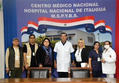 En el Hospital Nacional de Itauguá, se realizó la capacitación sobre el Manejo de Residuos Hospitalarios, impartida por la DIGESA.