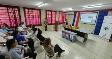 Jornada de Capacitación en el Hospital General de Lambaré; sobre el Manejo de Residuos Generados en Establecimientos de Salud y Afines.