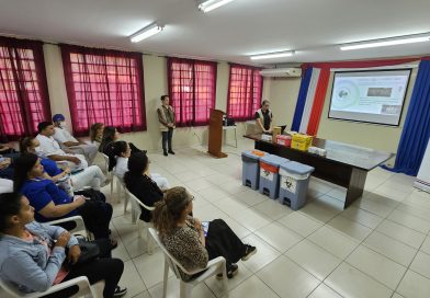 Jornada de Capacitación en el Hospital General de Lambaré; sobre el Manejo de Residuos Generados en Establecimientos de Salud y Afines.